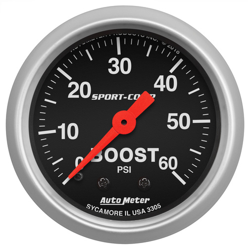 2-1/16" Boost, 0-60 Psi, Sport-Comp