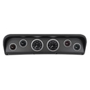 6-målers tilpasset dashbordsett, Ford F100 67-72, Chrono Chrome