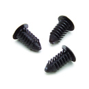 Ratchet Fasteners, 10 Pcs., Black, For Gauge Pod / Pillar Installation Ratchet Fasteners, 10 Pcs., Black, For Gauge Pod / Pillar Installation