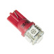 Led Bulb, Replacement, T3 Wedge, Red