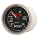 2-1/16" Boost/Vakuum, 30 In Hg/30 Psi, Chevy Red Bowtie, Black