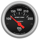 2-1/16" Oljetemperatur, 100-250 °F, Sport-Comp