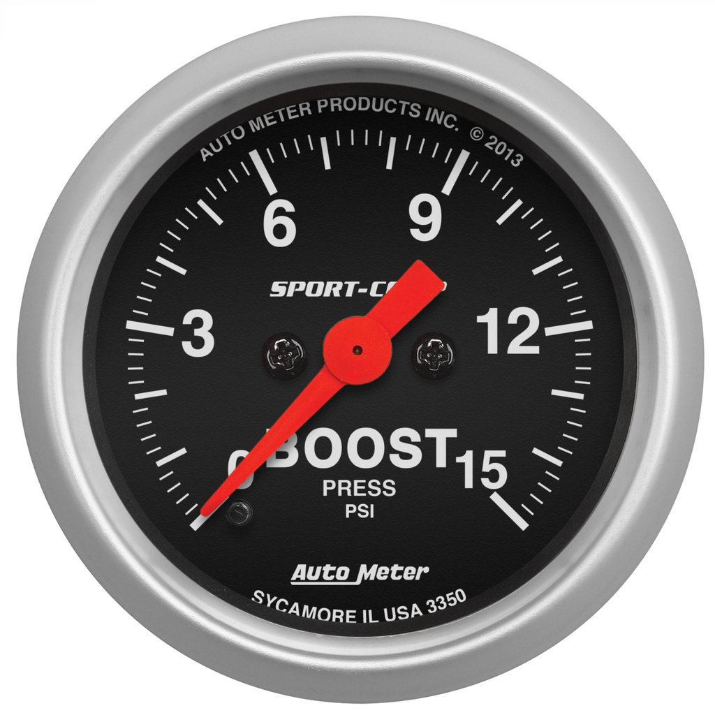 2-1/16" Boost, 0-15 Psi, Sport-Comp