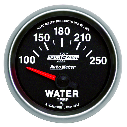 2-1/16" Vanntemperatur, 100-250 °F, Sport-Comp Ii