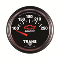 2-1/16" Transmisjon Temperatur, 100-250 °F, Chevy Red Bowtie, Black