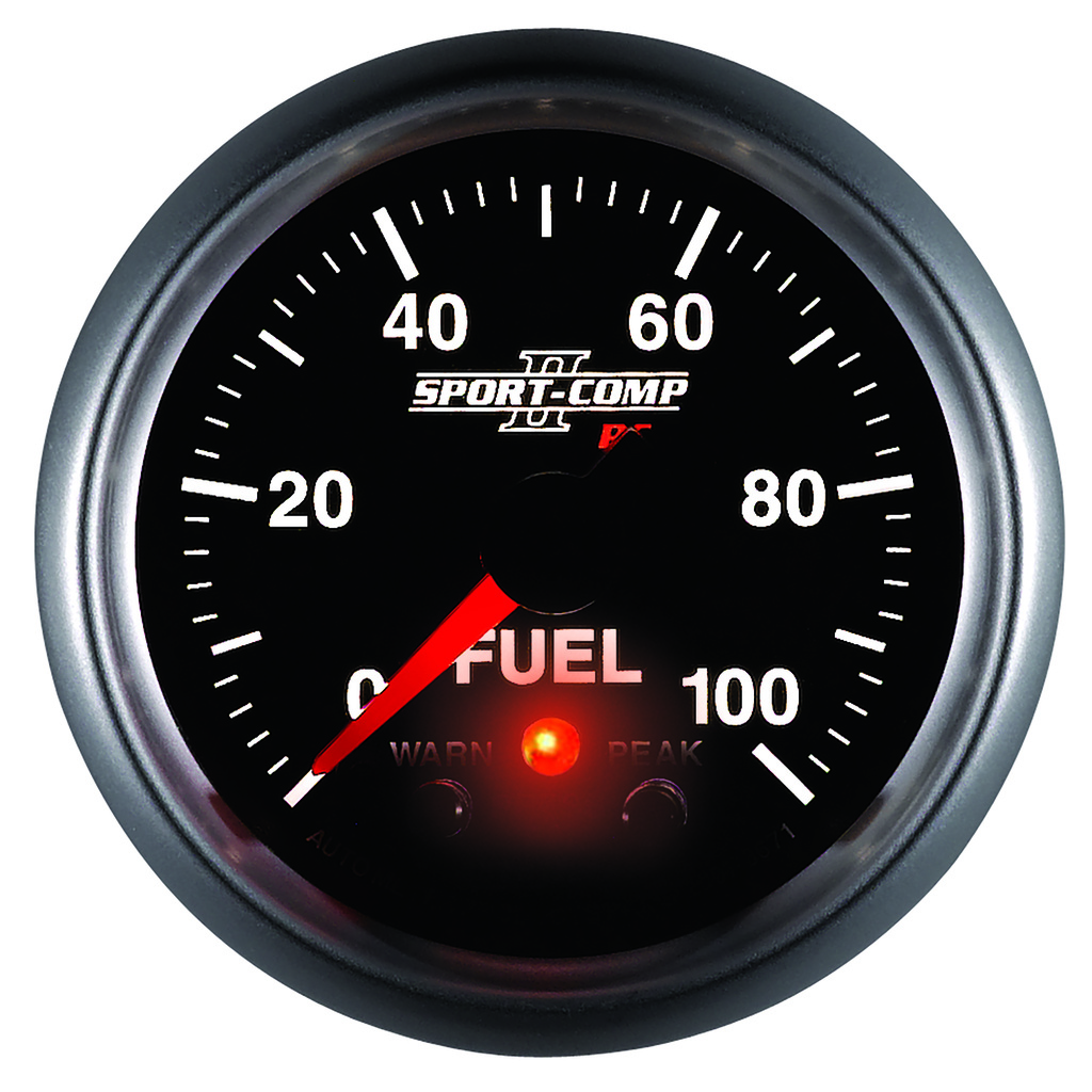 2-1/16" Drivstoff Trykk, 0-100 Psi, Sport-Comp Ii