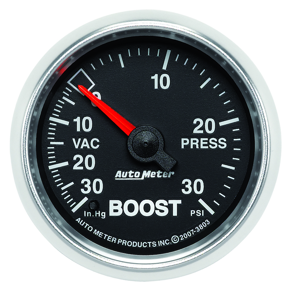 2-1/16" Boost/Vakuum, 30 In Hg/30 Psi, Gs