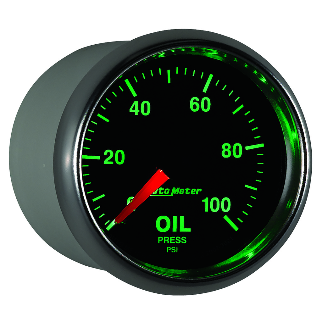 2-1/16" Oljetrykk, 0-100 Psi, Gs