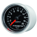 2-1/16" Pyrometer, 0-2000 °F, Gs