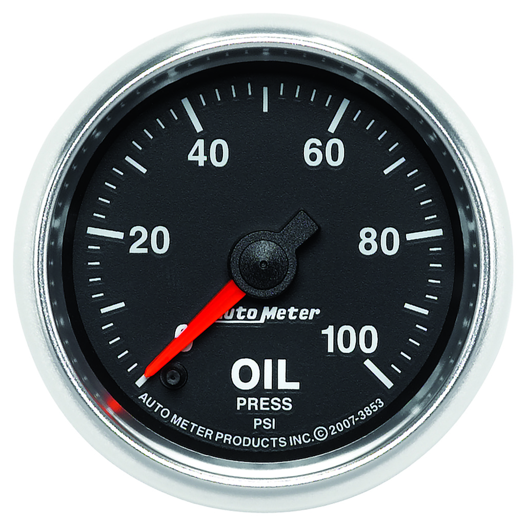 2-1/16" Oljetrykk, 0-100 Psi, Gs