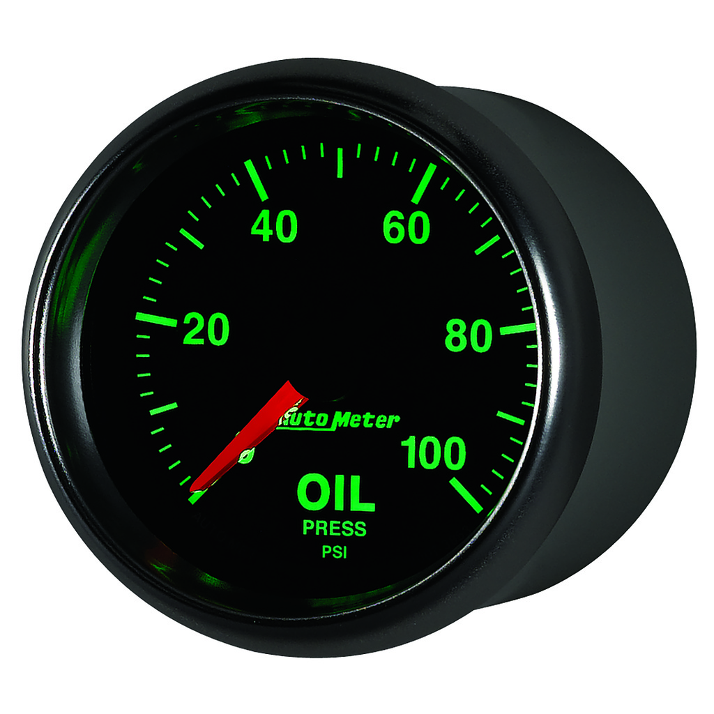 2-1/16" Oljetrykk, 0-100 Psi, Gs