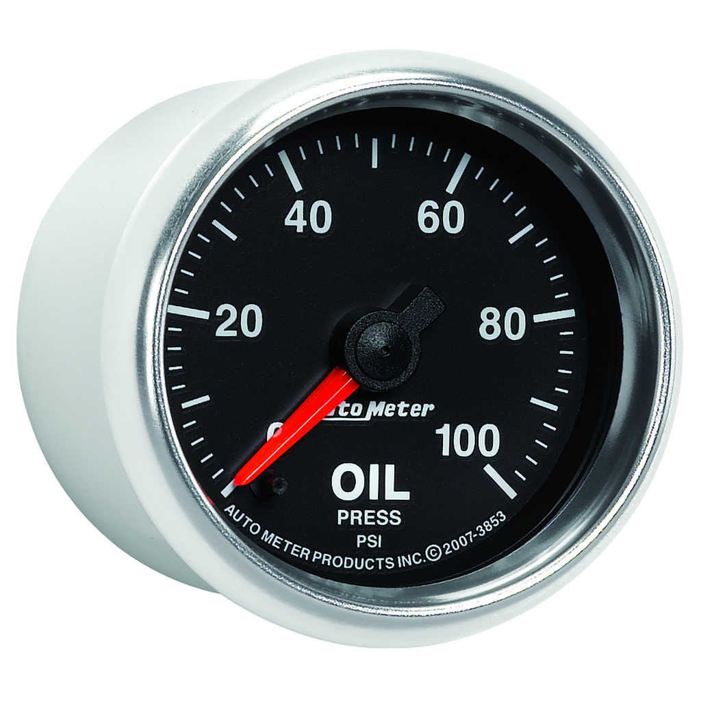 2-1/16" Oljetrykk, 0-100 Psi, Gs