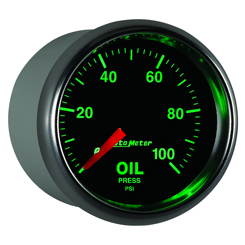 2-1/16" Oljetrykk, 0-100 Psi, Gs