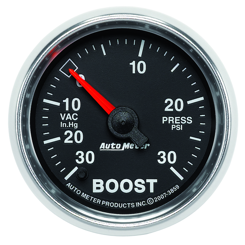 2-1/16" Boost/Vakuum, 30 In Hg/30 Psi, Gs