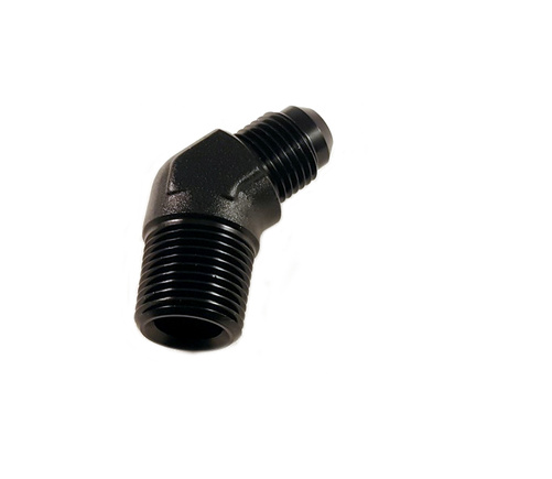 AN4 - 1/8 "NPT smidd 45°