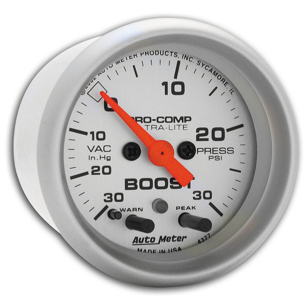 2-1/16" Boost/Vakuum, 30 In Hg/30 Psi, Ultra-Lite