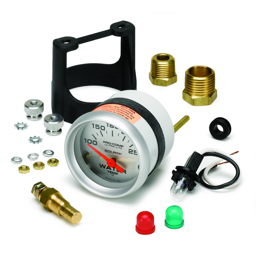 2-1/16" Vanntemperatur, 100-250 °F, Ultra-Lite