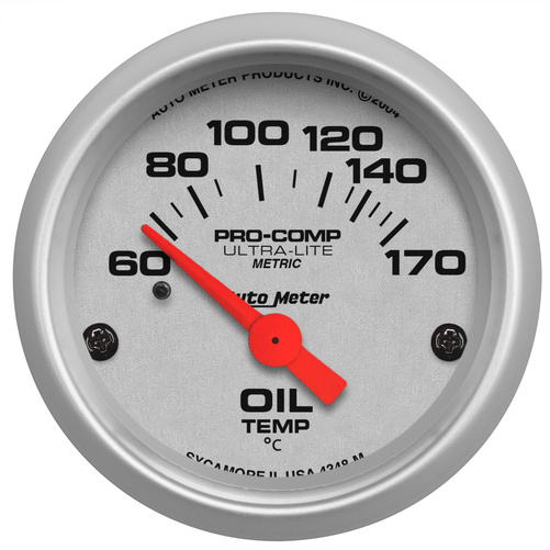 2-1/16" Oljetemperatur, 60-170 °C, Ultra-Lite