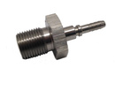 Bremsefitting hann 1/8 NPT rustfritt stål (ingen svivel)