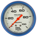 2-5/8" Oljetrykk, 0-100 Psi, Liquid Filled, Ultra-Nite