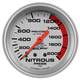 2-5/8" Nitrous Trykk, 0-2000 Psi, Ultra-Lite