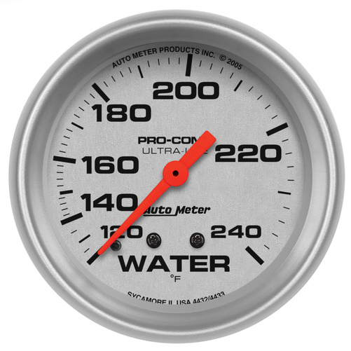 2-5/8" Vanntemperatur, 120-240 °F, Ultra-Lite