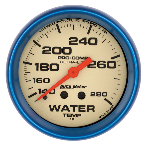 2-5/8" Vanntemperatur, 140-280 °F, Ultra-Nite