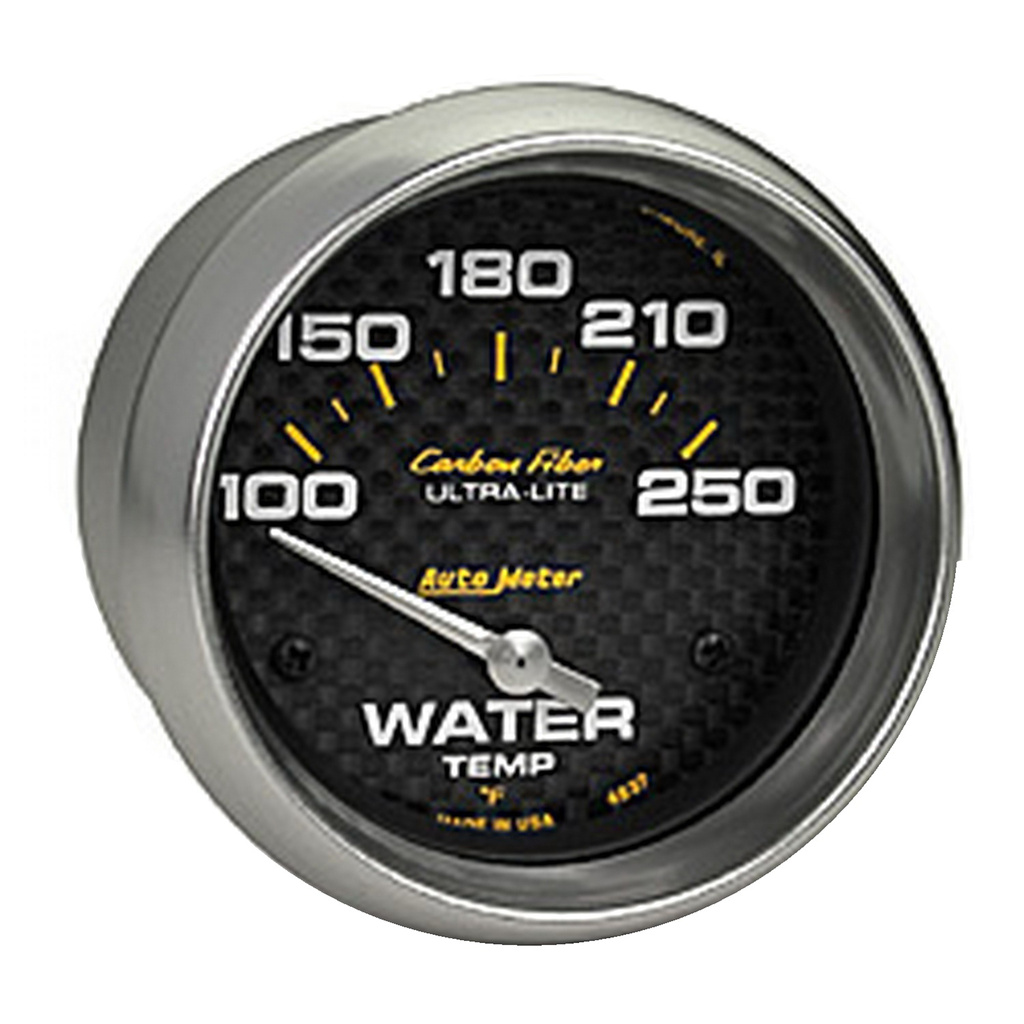 2-5/8" Vanntemperatur, 100-250 °F, Carbon Fiber