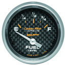 2-1/16" Drivstoffnivå, 0-90 Ω, Sse, Carbon Fiber