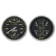 2 stk. Målesett, 5" Quad & Tach/Speedo, 240-33 Ω, Carbon Fiber