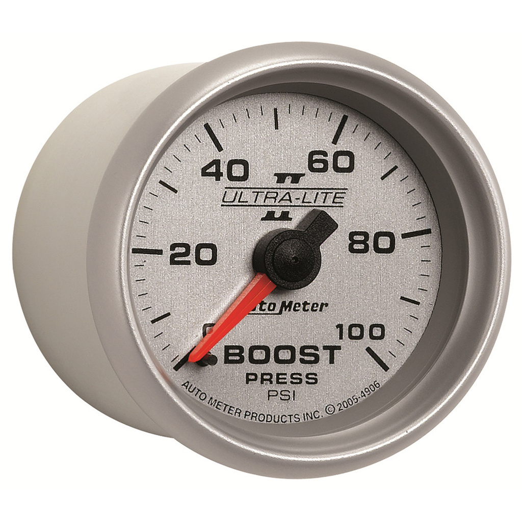2-1/16" Boost, 0-100 Psi, Ultra-Lite Ii