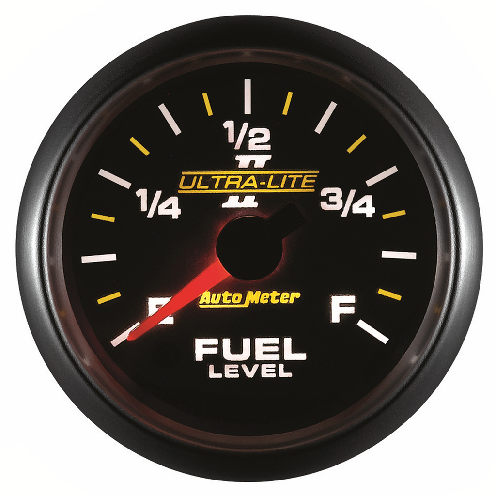 2-1/16" Drivstoffnivå, Programmable 0-280 Ω, Ultra-Lite Ii