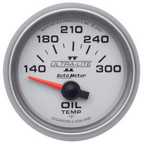 2-1/16" Oljetemperatur, 140-300 °F, Ultra-Lite Ii
