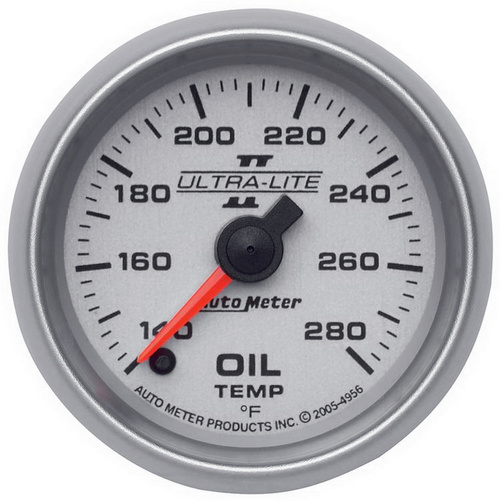 2-1/16" Oljetemperatur, 140-280 °F, Ultra-Lite Ii
