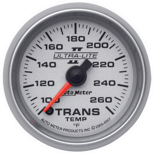 2-1/16" Transmisjon Temperatur, 100-260 °F, Ultra-Lite Ii