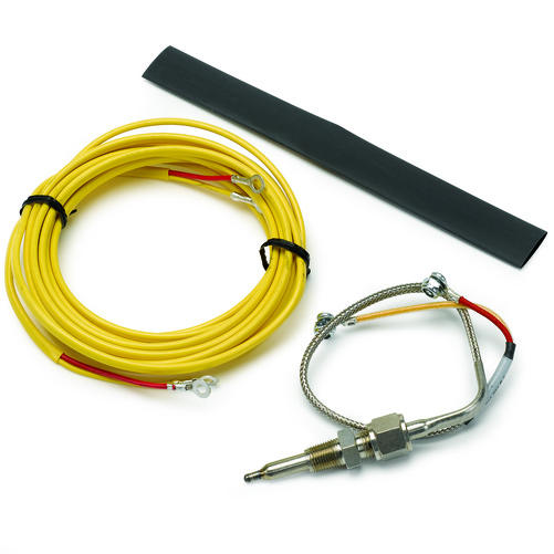 Temperatursensor Kit, Type K, 1/4" Dia, Closed Tip, 10ft., Incl. Mtg. Hardware
