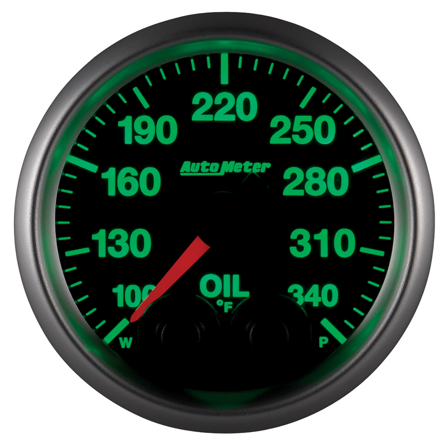 2-1/16" Oljetemperatur, 100-340 °F, Elite