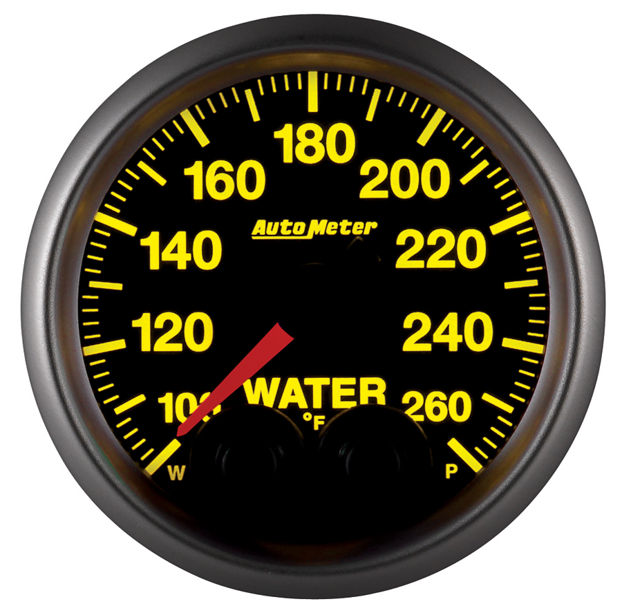 2-1/16" Vanntemperatur, 100-260 °F, Elite