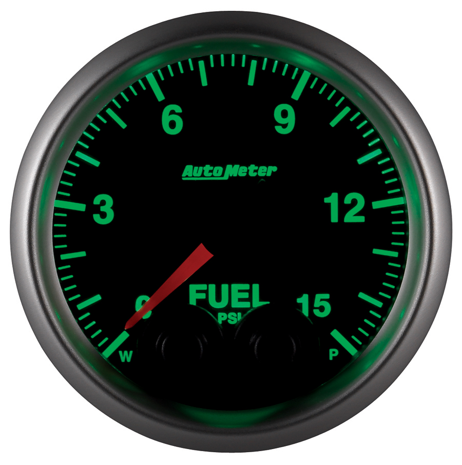 2-1/16" Drivstoff Trykk, 0-15 Psi, Elite
