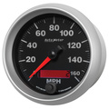 3-3/8" Hastighetsmåler, 0-160 Mph, Elite