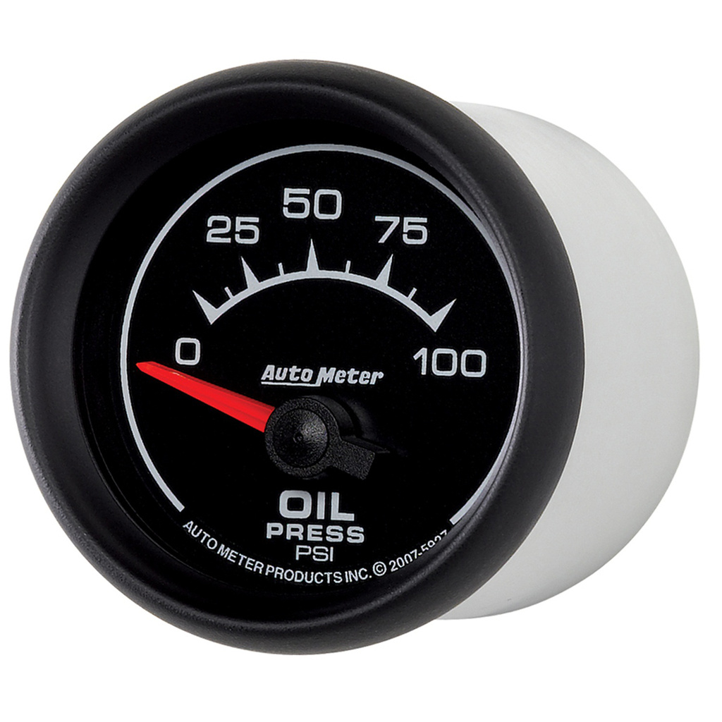 2-1/16" Oljetrykk, 0-100 Psi, Es