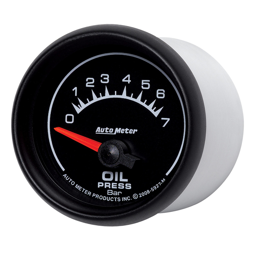 2-1/16" Oljetrykk, 0-7 Bar, Es