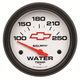 2-5/8" Vanntemperatur, 100-250 °F, Chevy Red Bowtie, White