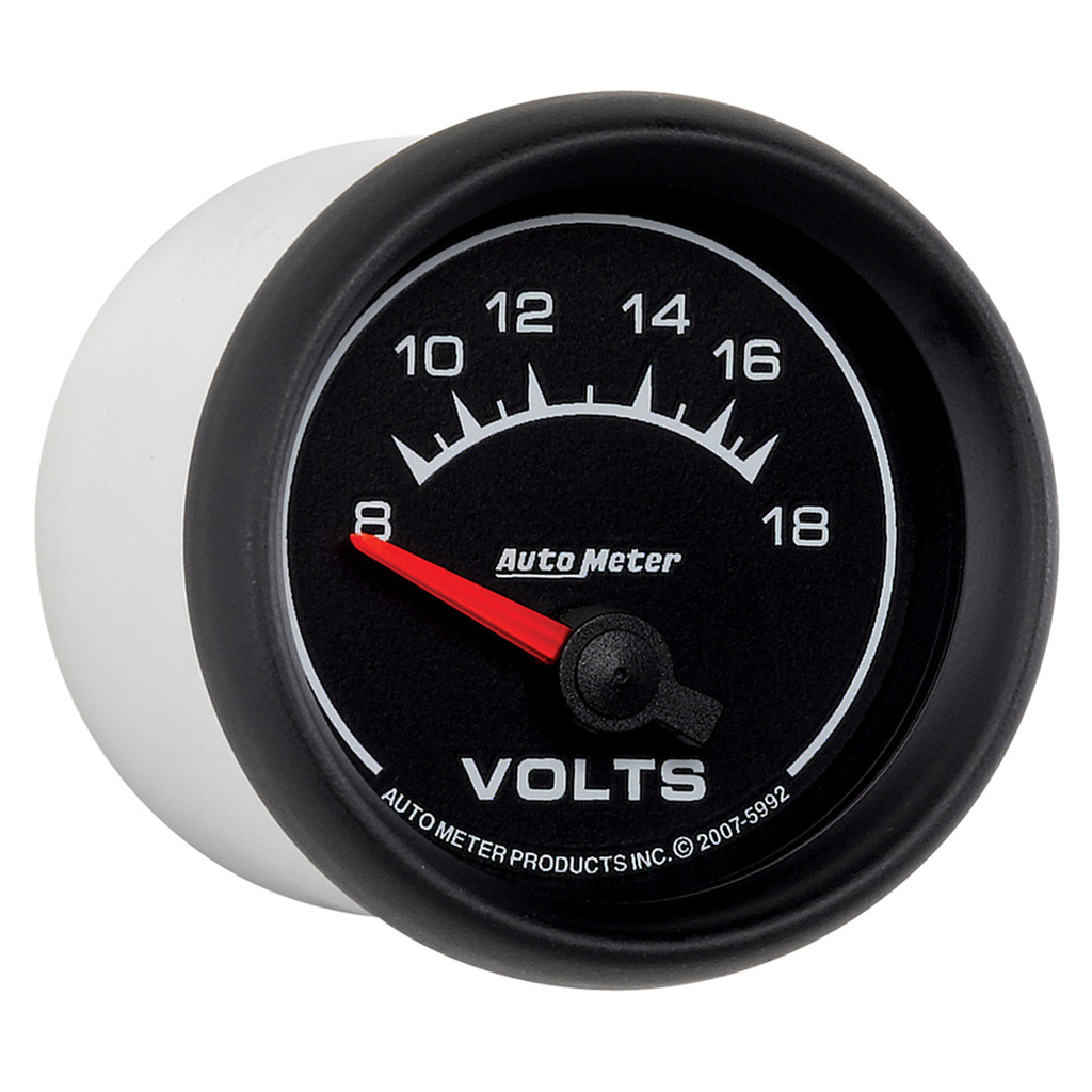 2-1/16" Voltmeter, 8-18v, Es