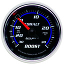 2-1/16" Boost/Vakuum, 30 In Hg/30 Psi, Cobalt