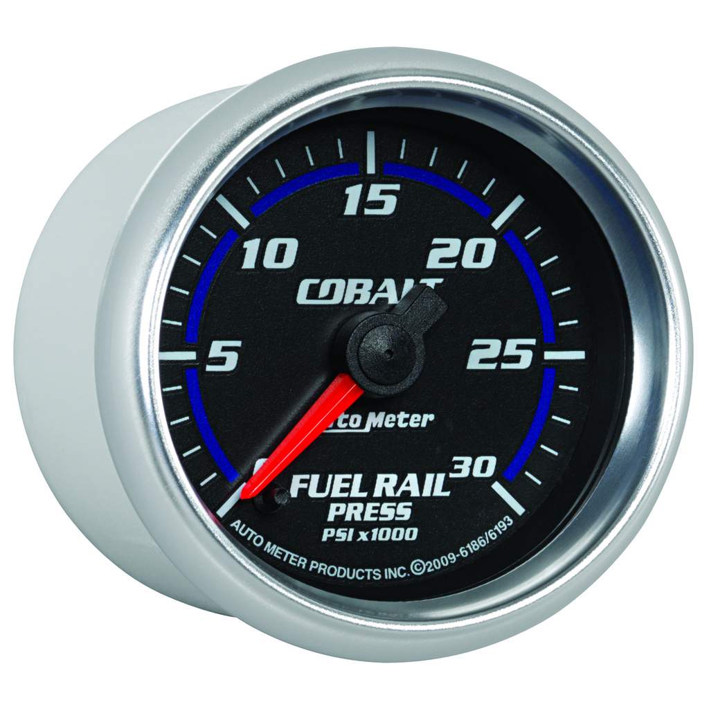 2-1/16" Fuel Rail Trykk, 0-30k Psi, Cobalt