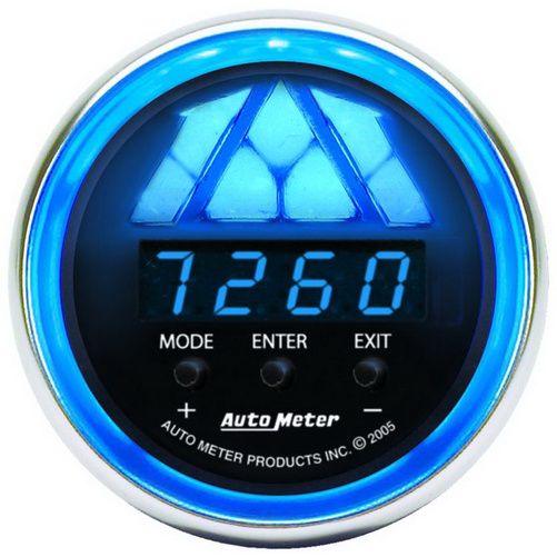 2-1/16" Digital Pro Shift Light, 0-16,000 Rpm, Cobalt