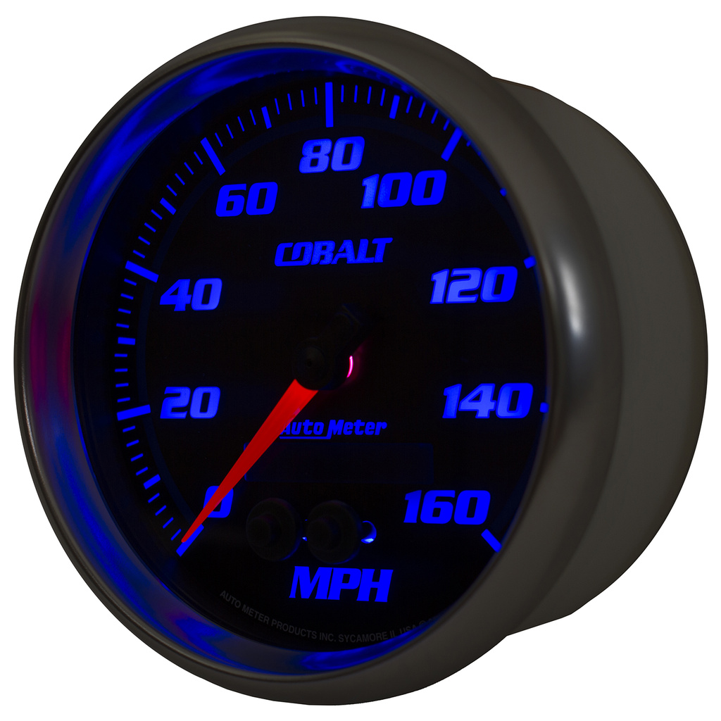 5" Gps Hastighetsmåler, 0-160 Mph, Cobalt