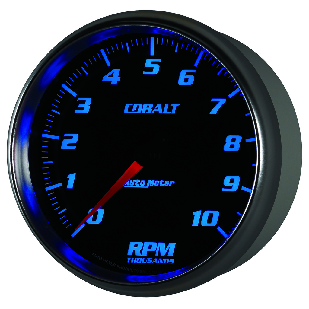 5" In-Dash Turteller, 0-10,000 Rpm, Cobalt