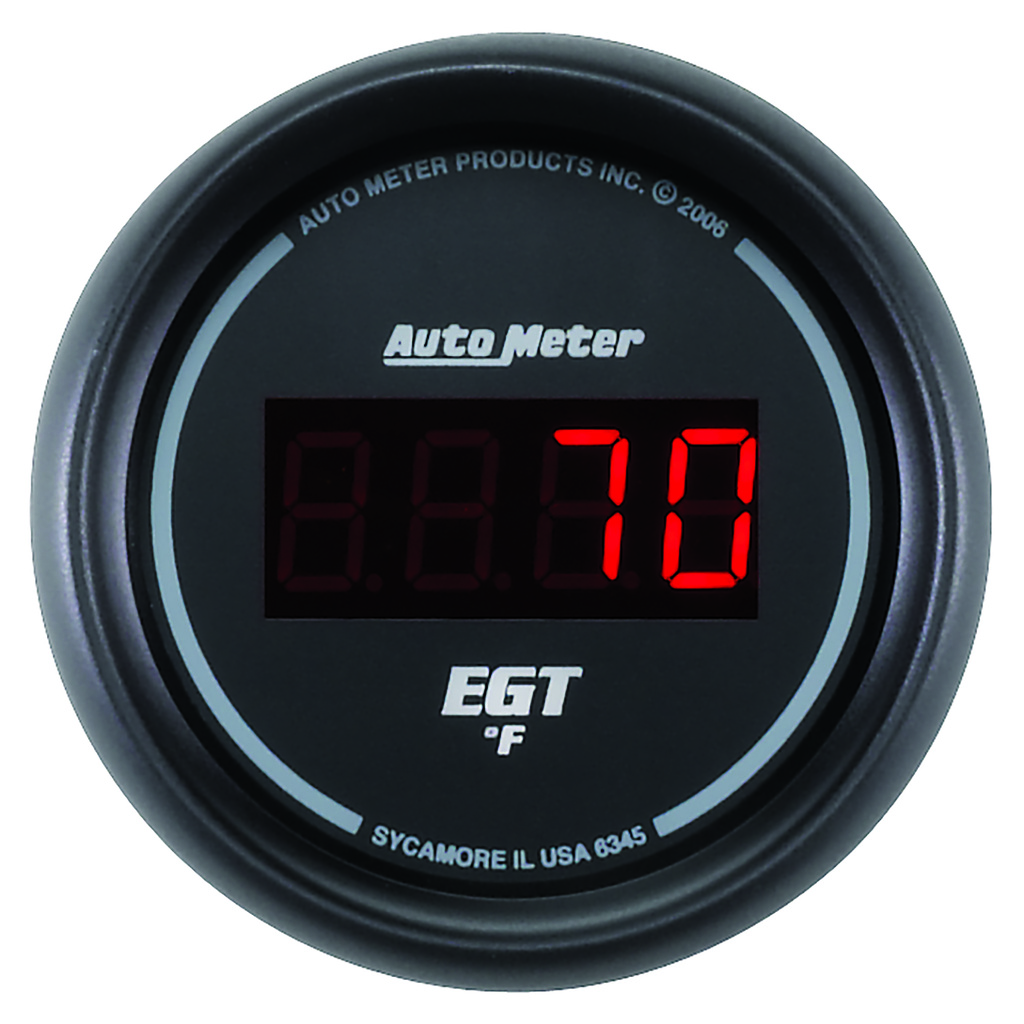 2-1/16" Pyrometer, 0-2000 °F, Sport-Comp Digital